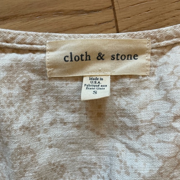 Anthropology: Cloth and Stone Snake print Romper - Picture 5 of 6